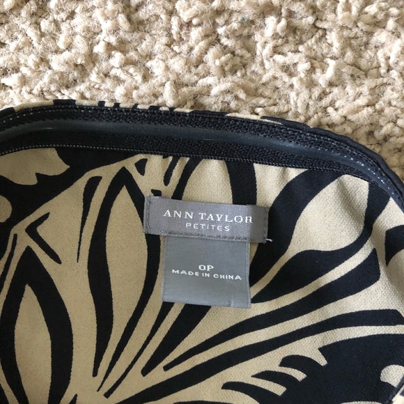 HOST PICK ❤️❤️❤️❤️❤️ Ann Taylor  Silk summer dress 0P - Picture 5 of 8